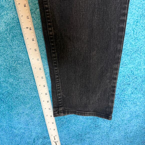 US Polo Assn Men’s Black Jeans 38x30 Straight Leg Stretch Denim (Fits 38x28) - Picture 5 of 16